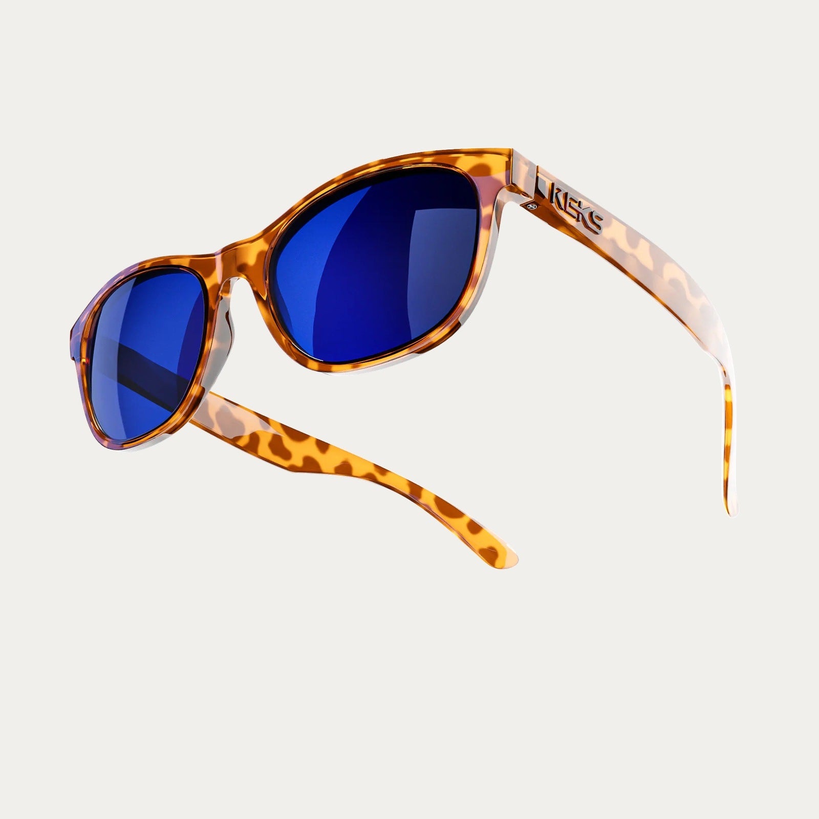 Reks | Sport Trivex Color Boosting Unbreakable Sunglasses Gray Polarized/blue Mirror
