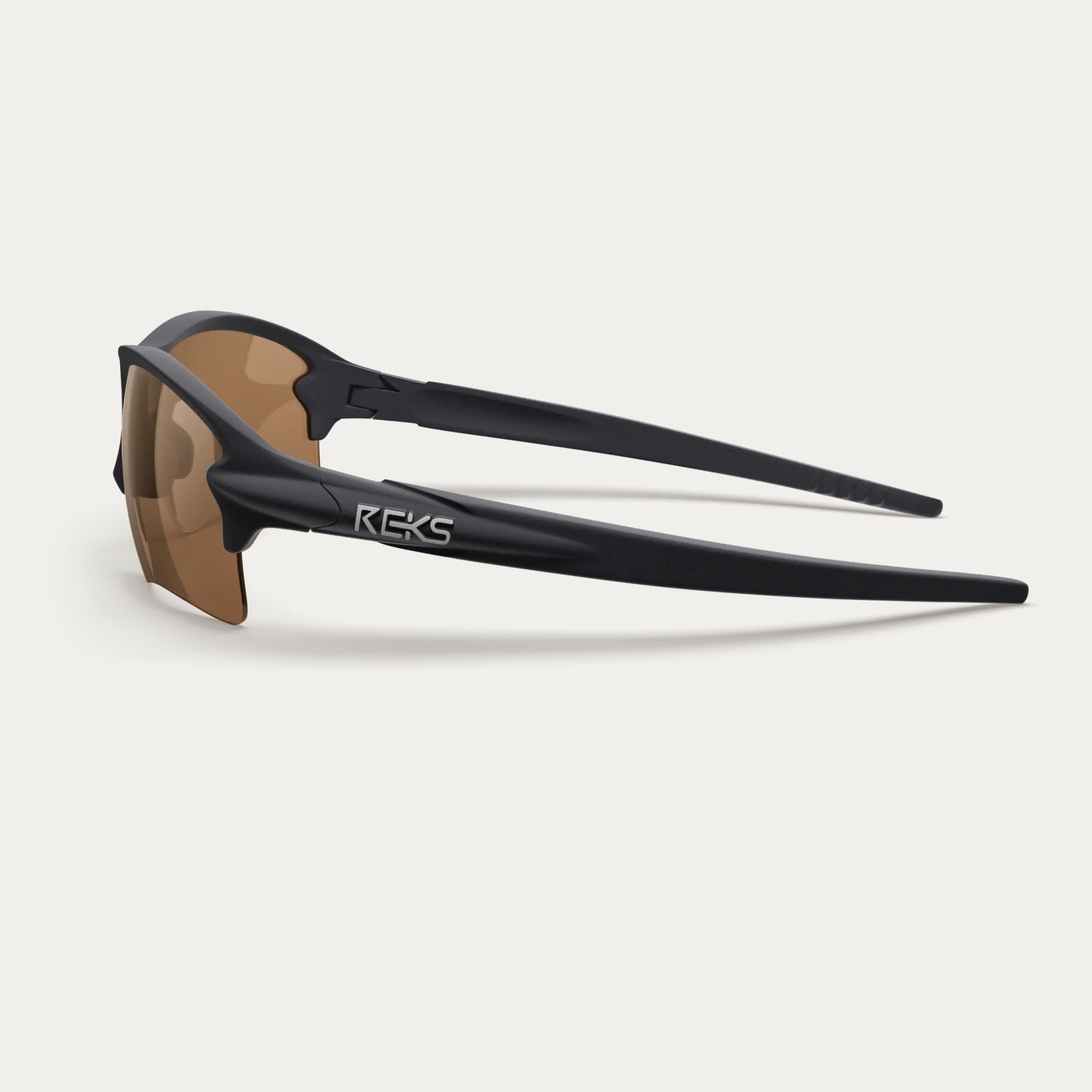 Reks | Wrap XL Trivex Color Boosting Unbreakable Sunglasses Smoke Polarized