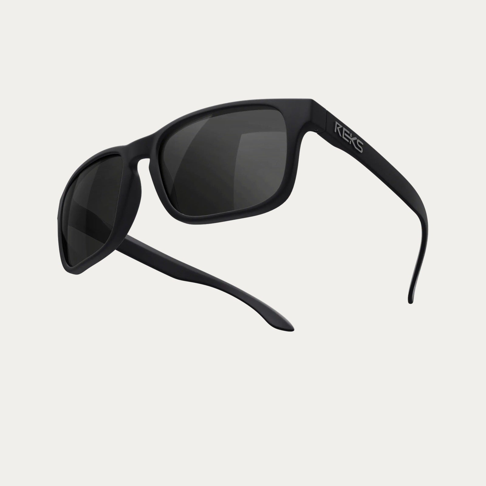 Reks | Sport Prescription Polarized Polycarbonate Sunglasses Solid Smoke