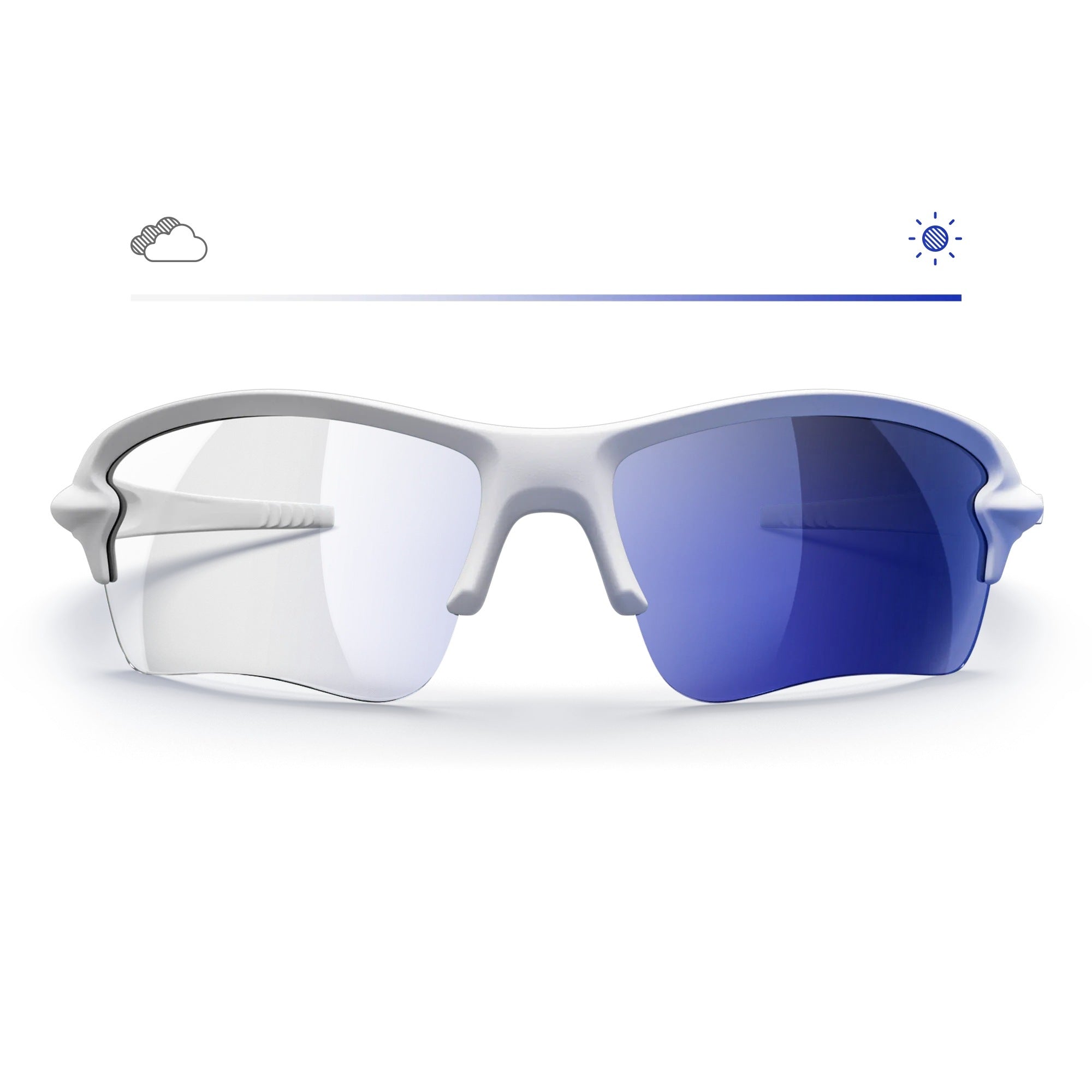 White Sling Blade Prescription Transitions® Mirrors Questions & Answers