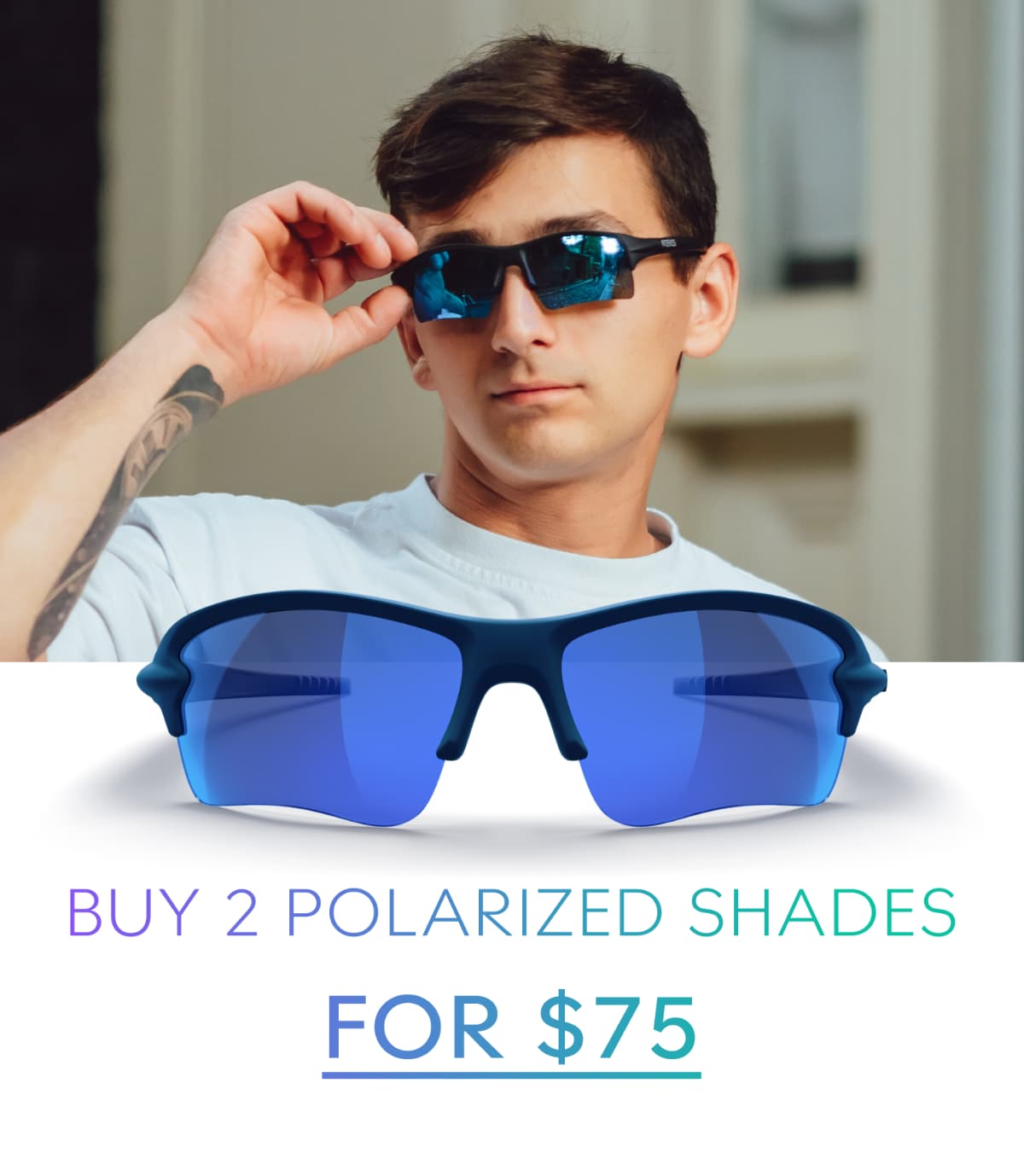 buy 2 polarized sport sunglasses for $75