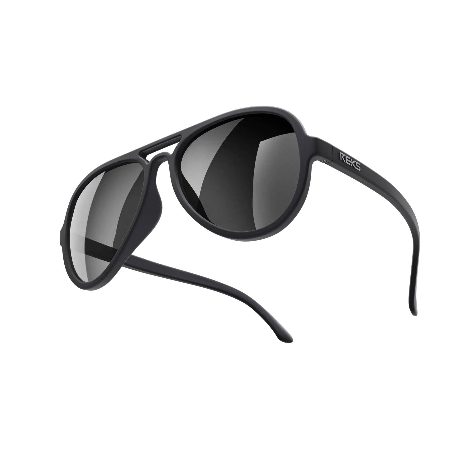 Black and white aviator sunglasses on sale