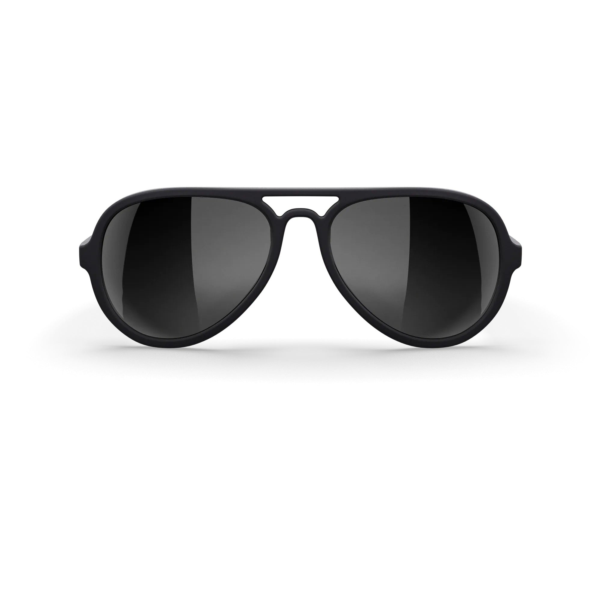 Black mirror aviator sunglasses on sale