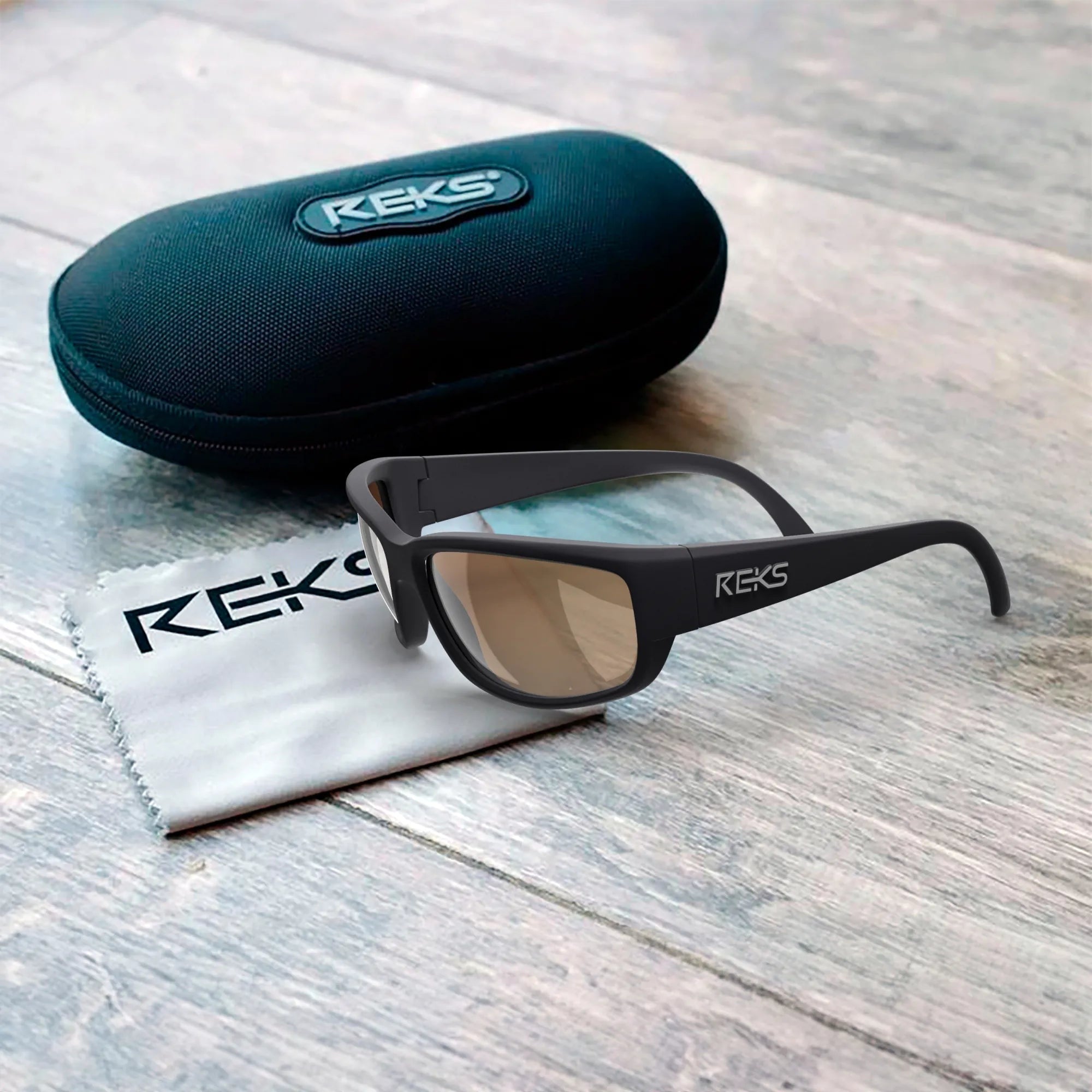 Wrap Around Polarized Polycarbonate Sunglasses – REKS®
