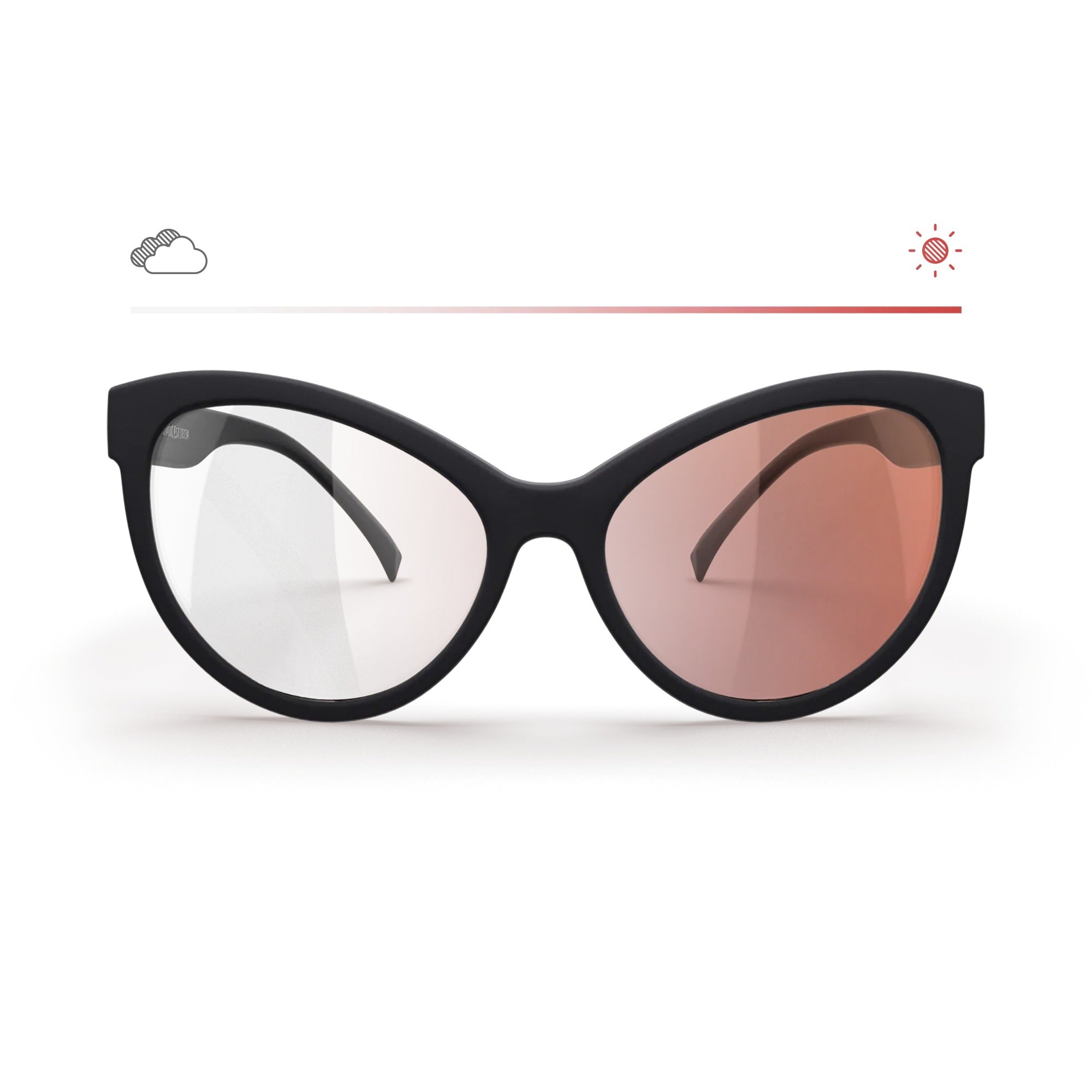 Cat Eye Transitions® Colors Prescription Sunglasses