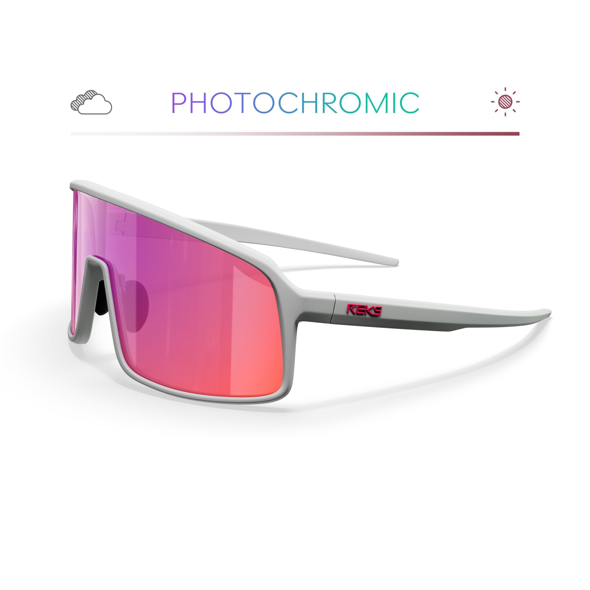Kellys Force Photochromic okuliare, čierna - Cyklistické okuliare
