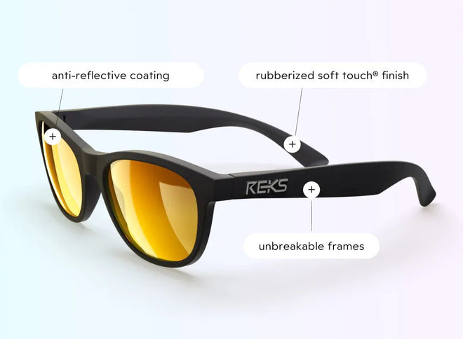 Sport Polycarbonate Sunglasses with anti-reflective coating – REKS®