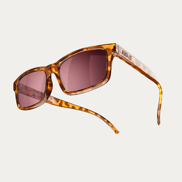 Tortoise Rectangle  Golf Trivex® Prescription Sunglasses