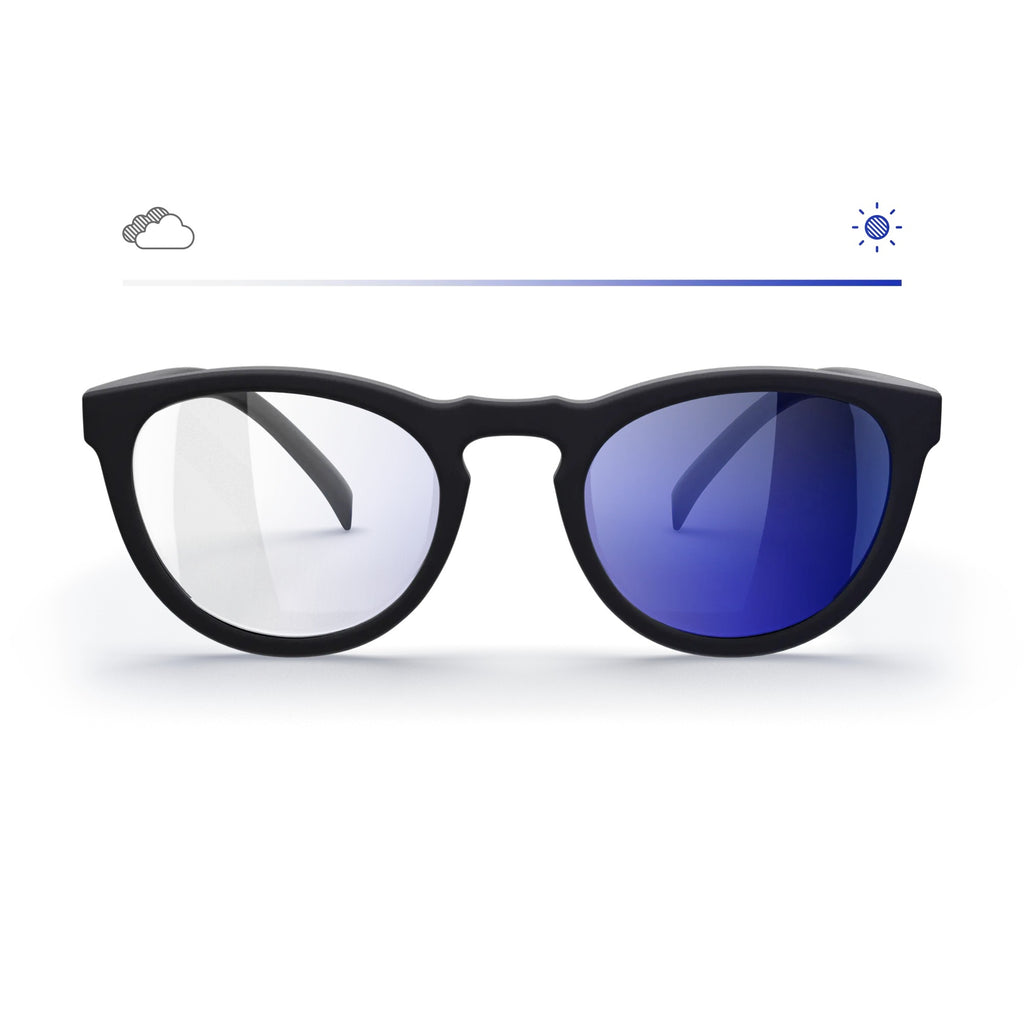 Round Transitions® Mirrors Prescription Sunglasses