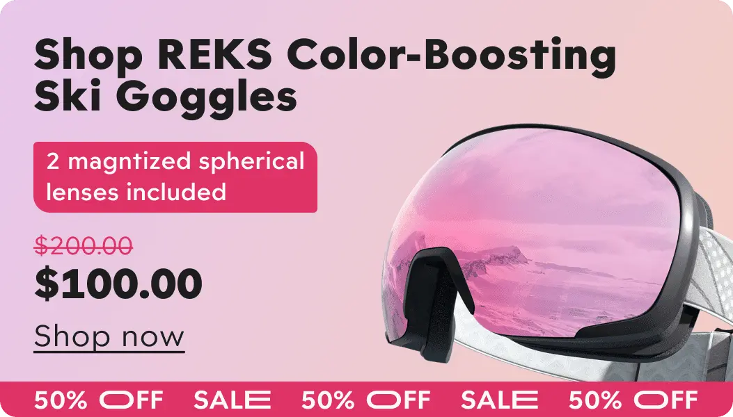 digital ski goggles Ski Goggle Prescription Insert with Anti Fog – REKS®