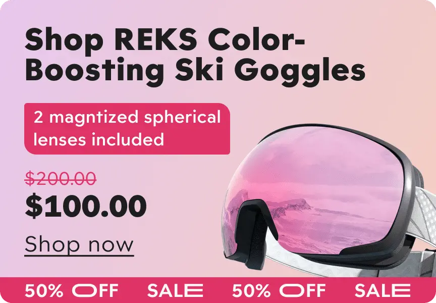 Reflective ski goggles sale shop