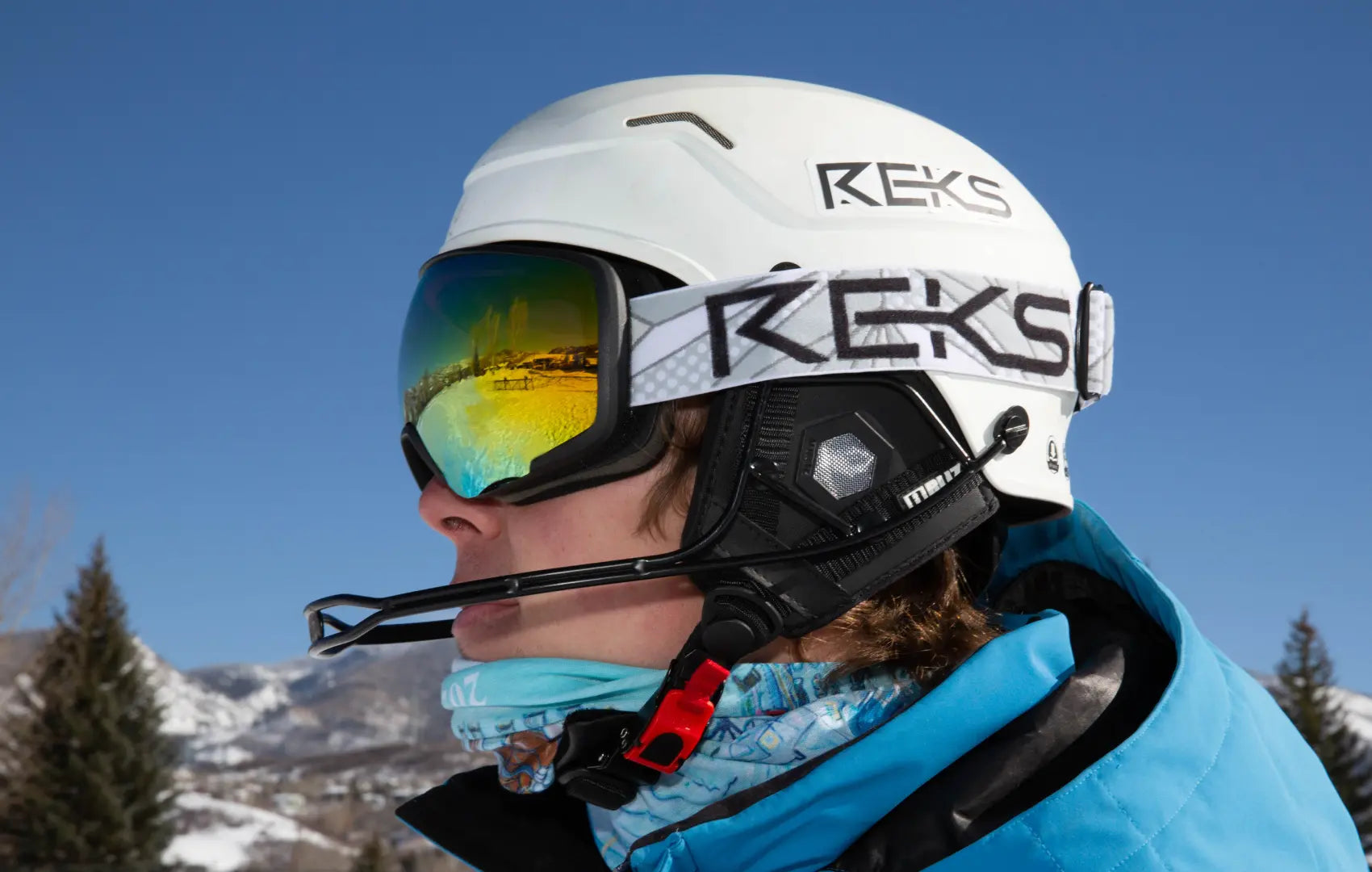 Prescription Ski Goggles with Color Boosting Lenses REKS