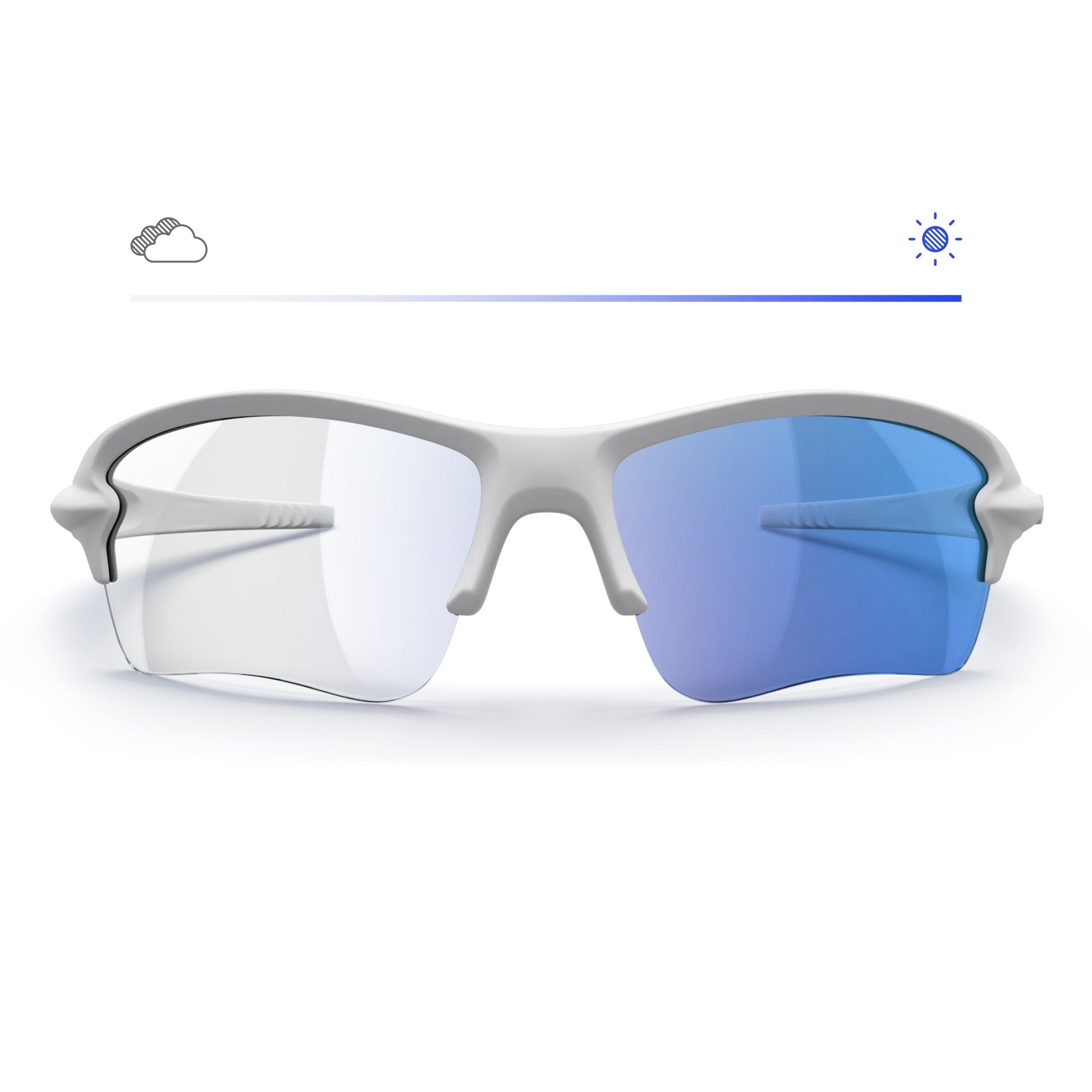 White Sling Blade Prescription Transitions® Colors – REKS®