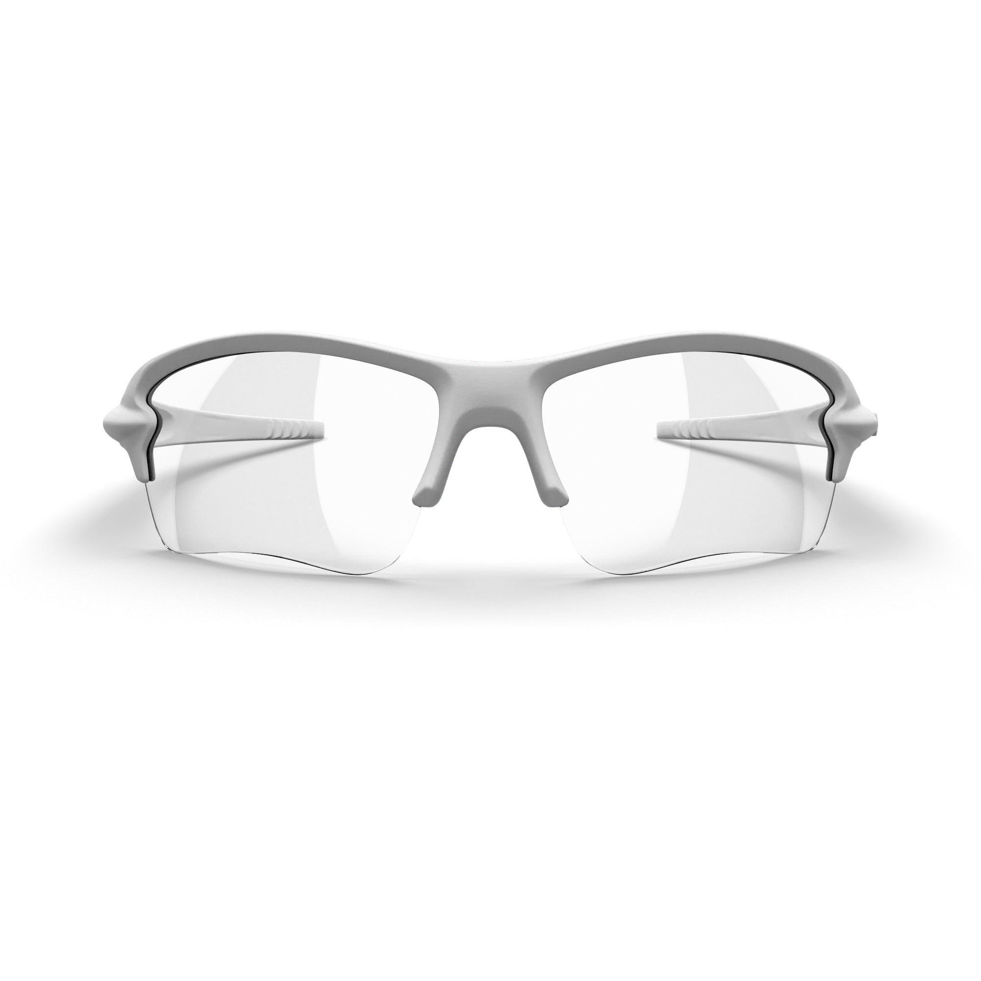 White Sling Blade Prescription Unbreakable Eyeglasses with anti