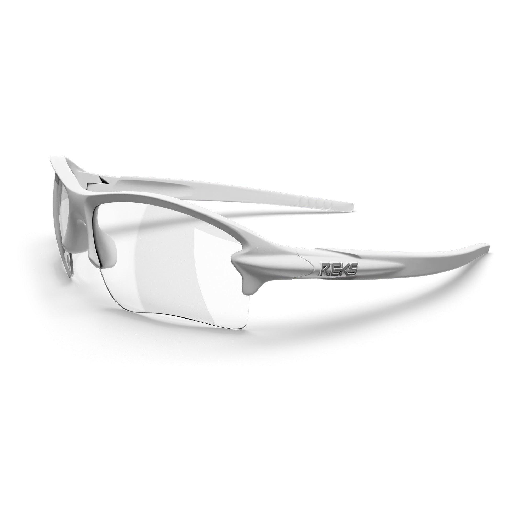 White Sling Blade Prescription Unbreakable Eyeglasses with anti