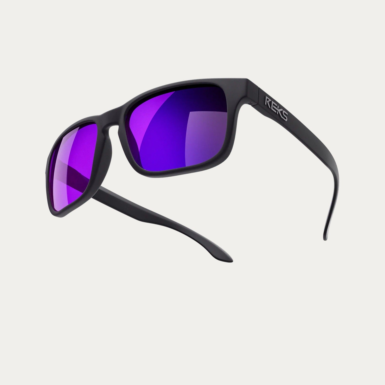 Reks | Sport Polycarbonate Sunglasses Purple Mirror