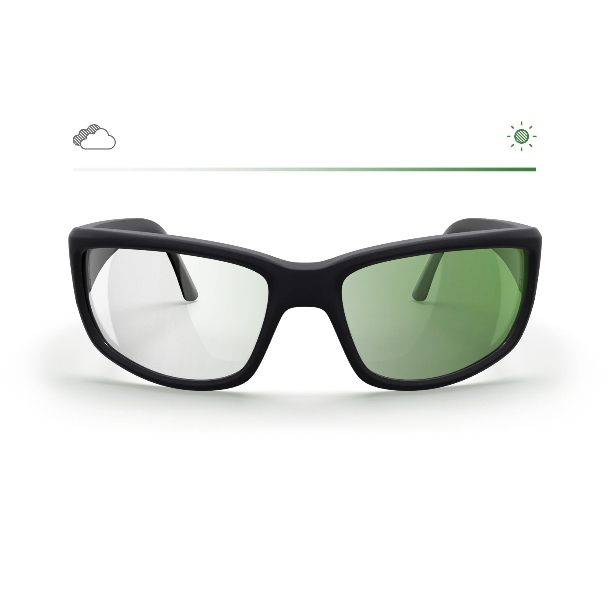 Prescription Glasses Photochromic Lenses For Driving Wrap Around