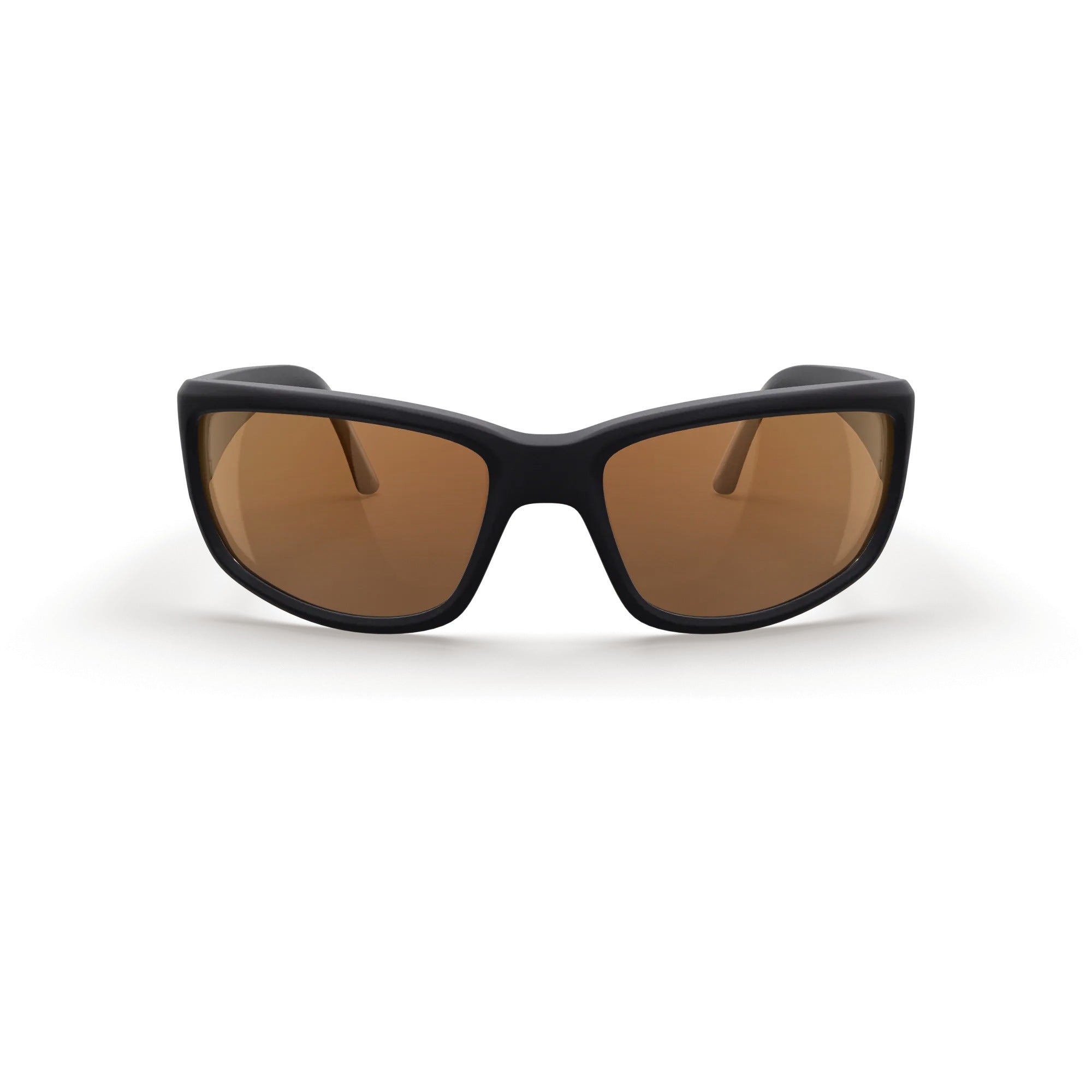 Unisex Dark Tortoise Frame Brown Lens Sunglasses Wrap Arounds Tortoise Thick Hipster Rectangle Polarized Sunglasses with  main image 4