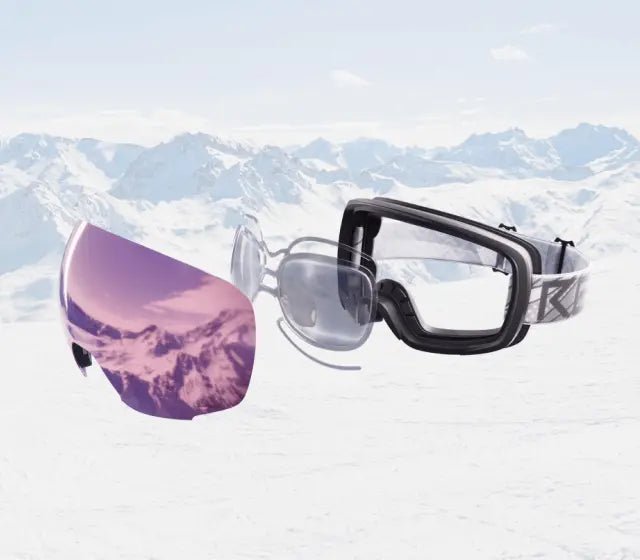 Ski goggles for eyeglasses sales