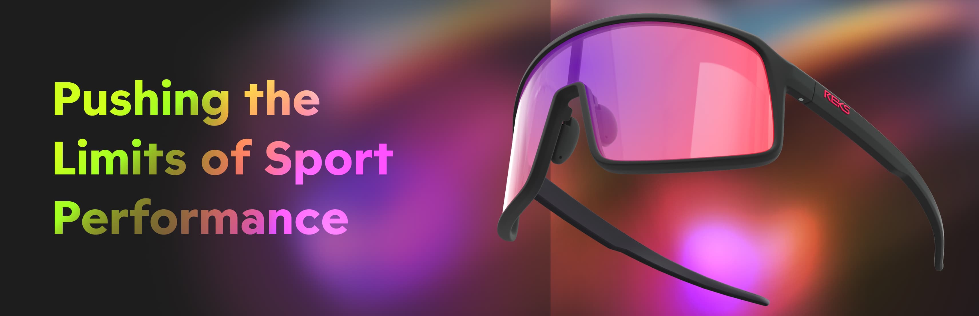 Kontrast Lens Sunglasses Collection in Rose Amber – REKS®