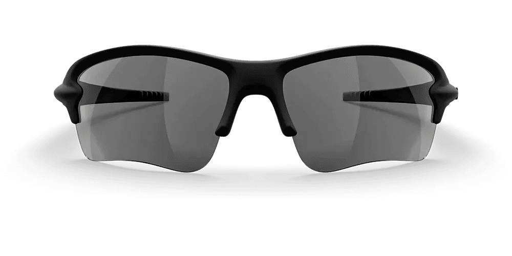 Reks | Wrap XL Prescription Polarized Polycarbonate Sunglasses Solid Smoke Cobalt Blue Mirror