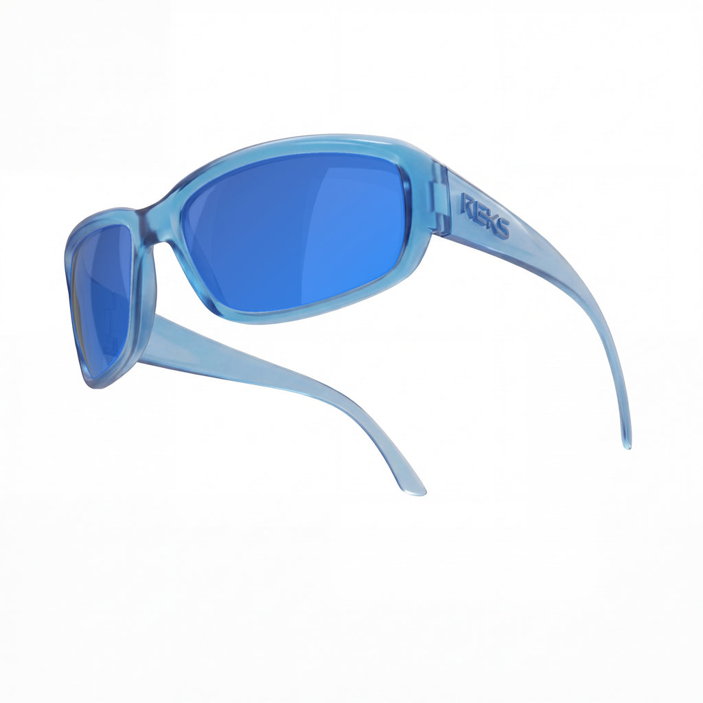 Wrap Around Large Polarized Polycarbonate Sunglasses